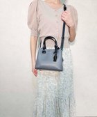 【スタイルコード/STYLE CODE】の【MERCURYDUO/マーキュリーデュオ】メタルアイレット ミニショルダーバッグ、ハンドバッグ ブルーグレー|ID: prp329100004846884 ipo3291000000035891387