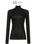 【ワコール/WACOAL】のあったかインナー 肌あたりがやさしい あたたかい 長袖 アウタータイプ レディース CLD727 /ワコール 人気、トレンドファッション・服の通販 founy(ファニー) ファッション Fashion レディースファッション Fashion for Women アウター Coat / Outerwear Collection トップス・カットソー Cut & Sew Tops ニット Knit Tops & Sweaters アクリル Acrylic Material アンダー Underwear Essentials インナー Innerwear ベーシック Basic, Essential 無地 Plain, Solid Color A/W・秋冬 Autumn/Winter 長袖 Long Sleeve, Full Sleeve thumbnail ブラック|ID: prp329100004846904 ipo3291000000035642519