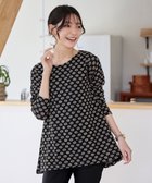 【ティアクラッセ/Tiaclasse】の【洗える】花柄カットレースフレアトップス 人気、トレンドファッション・服の通販 founy(ファニー) ファッション Fashion レディースファッション Fashion for Women トップス・カットソー Cut & Sew Tops シャツ・ブラウス・オフィスカジュアル Elegant Blouses & Button-Ups ロングTシャツ・Tシャツ Longline T-Shirts & Tees カットソー・ベーシックTシャツ Cut-and-Sewn Tops / Stretch Tees & Basics 花柄・フラワープリント・モチーフ Floral Prints & Motifs / Flower Pattern Tops 春 Spring 洗える Machine Washable 秋 Autumn カットソー Cut and Sewn Top ストレート Straight, Straight Cut チュニック Tunic, Long Top 長袖 Long Sleeve, Full Sleeve パール Pearl, Pearl Accent フレア Flare, Flared ポケット Pocket, Pocket Detail レース Lace, Lace Fabric ロング Long, Long-Length S/S・春夏 SS, Spring/Summer, Warm Season 夏 Summer thumbnail ブラック×ベージュ|ID: prp329100004846905 ipo3291000000035791954