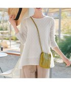 【ティアクラッセ/Tiaclasse】の花柄カットレースフレアトップス オフホワイト|ID: prp329100004846905 ipo3291000000036284632