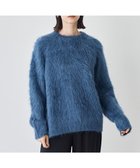 【アンフィーロ/UNFILO / MEN】の【男女兼用】シャギー クルーネックニット ブルー|ID: prp329100004846906 ipo3291000000035393462