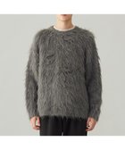 【アンフィーロ/UNFILO / MEN】の【男女兼用】シャギー クルーネックニット チャコール|ID: prp329100004846906 ipo3291000000035393464