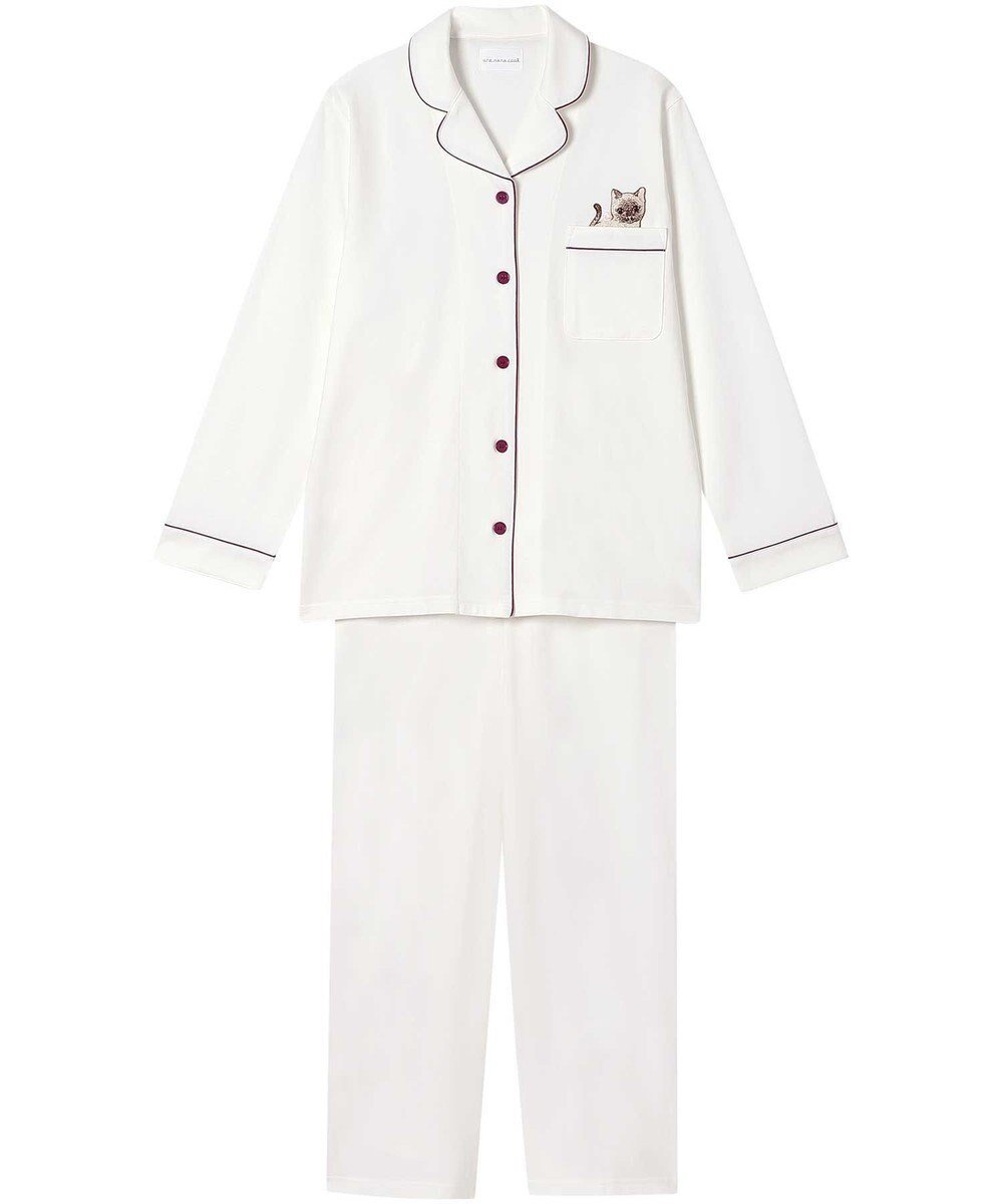 【ウンナナクール/une nana cool】の【綿100%】 魔女の猫パジャマ インテリア・キッズ・メンズ・レディースファッション・服の通販 founy(ファニー) ファッション Fashion レディースファッション Fashion for Women ネコ Cat, Feline Motif 猫 Cat, Kitty パイピング Piping, Trim Design パジャマ Pajamas, Sleepwear ポケット Pocket, Pocket Detail リラックス Relax, Relaxed Fit ワイヤー Wire, Wired Bra おすすめ Recommended / Our Picks IV|ID: prp329100004846919 ipo3291000000036287801