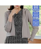 【ティアクラッセ/Tiaclasse】の【UVカット・吸水速乾・洗える】 “きれい見え” カットソーラインフードパーカー グレージュ|ID: prp329100004846921 ipo3291000000035627834