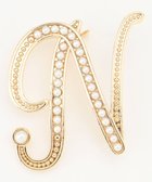 【エニー/ANY】の【WEB/一部店舗限定】パールイニシャルブローチ 人気、トレンドファッション・服の通販 founy(ファニー) ファッション Fashion レディースファッション Fashion for Women アクセサリー Fashion Accessories ストール Stole, Wrap パール Pearl, Pearl Accent ブローチ Brooch, Pin Brooch モチーフ Motif, Design Theme ワンポイント One Point, Statement Accent 再入荷 Restock / Back in Stock おすすめ Recommended / Our Picks エレガント 上品 Elegant セレモニー Ceremony ギフト プレゼント Gift / Present thumbnail N|ID: prp329100004846932 ipo3291000000036256144