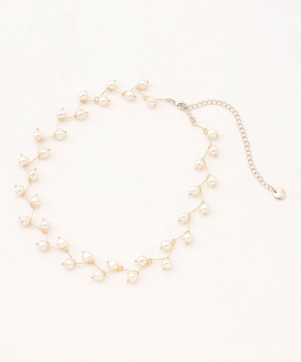 【アイシービー/iCB】のパールショートネックレス インテリア・キッズ・メンズ・レディースファッション・服の通販 founy(ファニー) 　ファッション　Fashion　レディースファッション　Fashion for Women　ジュエリー　Jewelry　ネックレス　Necklaces & Pendants　2026年　2026　アクセサリー　Fashion Accessories　ショート　Short, Short Length　セレモニー　Ceremony　チェーン　Chain, Chain Strap　ネックレス　Necklace, Pendant Necklace　パール　Pearl, Pearl Accent　エレガント 上品　Elegant　ゴールド系|ID: prp329100004846968 ipo3291000000035589584