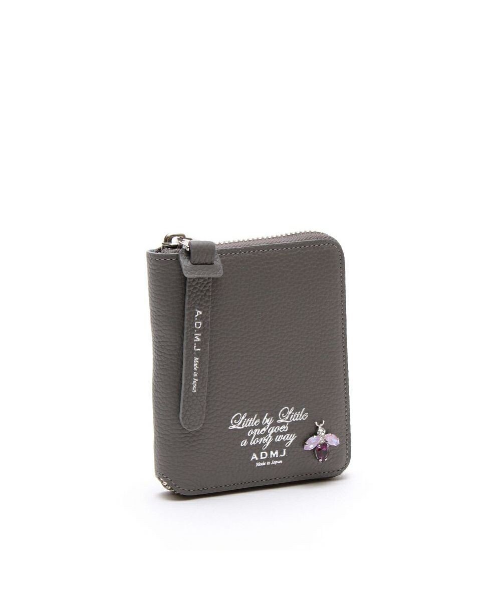 【アクセソワドゥマドモワゼルジャップ/A.D.M.J】の【牛革】モーツァルト ザ・ビースモールウォレット インテリア・キッズ・メンズ・レディースファッション・服の通販 founy(ファニー) 　ファッション　Fashion　レディースファッション　Fashion for Women　ミニ財布・二つ折り財布　Wallets & Card Cases　ウォレット　Wallet　コレクション　Collection, Seasonal Line　財布　Wallet, Purse　人気　Popular, Best Seller　ポケット　Pocket, Pocket Detail　モチーフ　Motif, Design Theme　セメントグレー|ID: prp329100004846976 ipo3291000000036281157