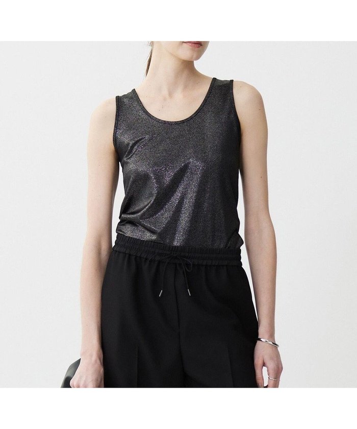 【アイシービー/iCB】の【洗える】シャイニータンクトップ カットソー インテリア・キッズ・メンズ・レディースファッション・服の通販 founy(ファニー) https://founy.com/ ファッション Fashion レディースファッション Fashion for Women トップス・カットソー Cut & Sew Tops カットソー・ベーシックTシャツ Cut-and-Sewn Tops / Stretch Tees & Basics 2025年 2025 2025春夏・S/S Spring/Summer 2025 SS25 おすすめ Recommended / Our Picks とろみ Fluid, Flowy Fabric インナー Innerwear カットソー Cut and Sewn Top タンク Tank Top, Sleeveless Top トレンド Trend, Trending Now プリント Print, Printed Pattern エレガント 上品 Elegant 夏 Summer 春 Spring S/S・春夏 SS, Spring/Summer, Warm Season 洗える Machine Washable |ID: prp329100004846981 ipo3291000000035912913