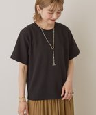 【アメリカンホリック/AMERICAN HOLIC】のジョーゼット半袖プルオーバー 人気、トレンドファッション・服の通販 founy(ファニー) ファッション Fashion レディースファッション Fashion for Women トップス・カットソー Cut & Sew Tops シャツ・ブラウス・オフィスカジュアル Elegant Blouses & Button-Ups ロングTシャツ・Tシャツ Longline T-Shirts & Tees カジュアルプルオーバー・ニットトップス Pullovers & Knit Tops / Casual Pullovers カットソー・ベーシックTシャツ Cut-and-Sewn Tops / Stretch Tees & Basics おすすめ Recommended / Our Picks カットソー Cut and Sewn Top シンプル Simple, Minimal ジョーゼット Georgette, Semi-Sheer Fabric トレンド Trend, Trending Now ベーシック Basic, Essential エレガント 上品 Elegant ビジネス 仕事 通勤 Business / Work / Commuting 半袖 Short Sleeve, Half Sleeve 夏 Summer 春 Spring S/S・春夏 SS, Spring/Summer, Warm Season thumbnail Black|ID: prp329100004846984 ipo3291000000035774452