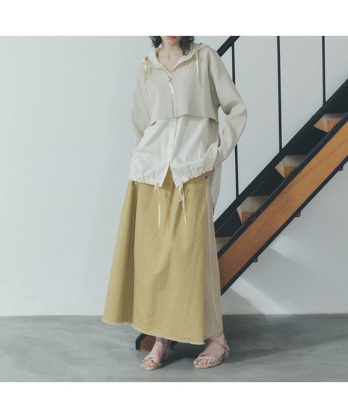 【イェッカ ヴェッカ/YECCA VECCA】の異素材MIXロングスカート インテリア・キッズ・メンズ・レディースファッション・服の通販 founy(ファニー) https://founy.com/ ファッション Fashion レディースファッション Fashion for Women スカート Skirts ロングスカート Long Skirts / Maxi & Midi Skirts おすすめ Recommended / Our Picks チュール Tulip, Tulip Motif バランス Balance, Style Balance フリンジ Fringe, Tassel フロント Front, Front Design ポケット Pocket, Pocket Detail ロング Long, Long-Length 夏 Summer 春 Spring S/S・春夏 SS, Spring/Summer, Warm Season |ID: prp329100004846998 ipo3291000000035397258