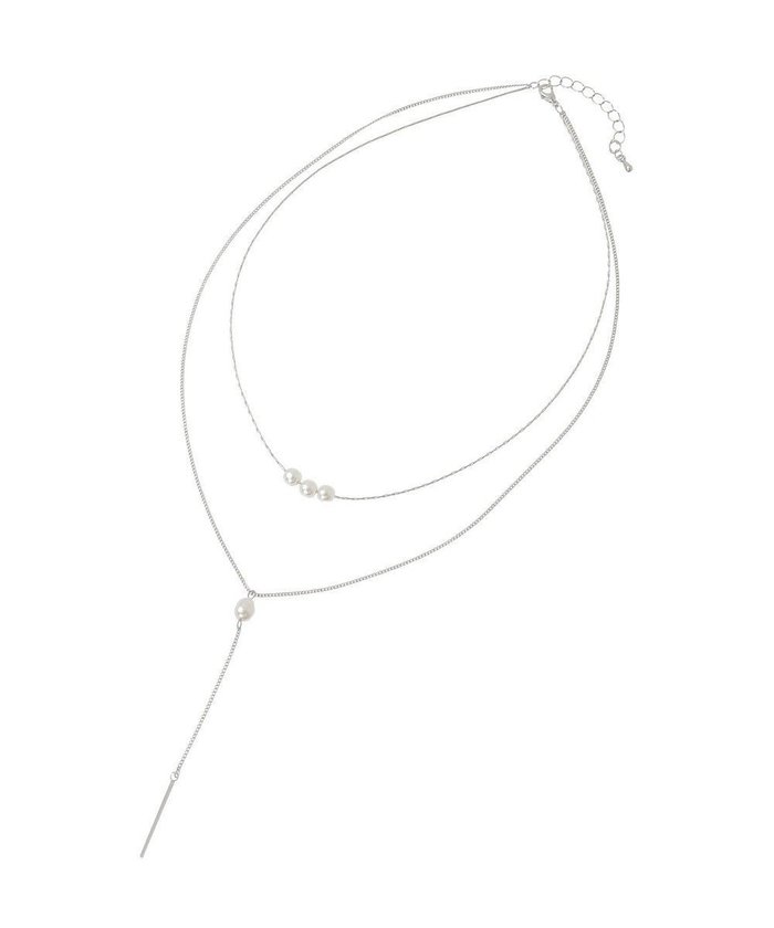 【グリーンパークス/Green Parks】のY字2連ネックレス インテリア・キッズ・メンズ・レディースファッション・服の通販 founy(ファニー) https://founy.com/ ファッション Fashion レディースファッション Fashion for Women ジュエリー Jewelry ネックレス Necklaces & Pendants おすすめ Recommended / Our Picks アクセサリー Fashion Accessories スタイリッシュ Stylish, Fashionable チェーン Chain, Chain Strap ネックレス Necklace, Pendant Necklace パール Pearl, Pearl Accent エレガント 上品 Elegant |ID: prp329100004847017 ipo3291000000035521055