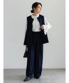 【テチチ/Te chichi】の【セレモニーアイテム】2タックワイドパンツ(セットアップ可) ネイビー|ID: prp329100004847023 ipo3291000000035589777