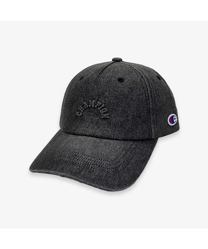 【林八百吉商店/HAYASHIYAOKICHI】のChampion デニムエンボスローキャップ インテリア・キッズ・メンズ・レディースファッション・服の通販 founy(ファニー) https://founy.com/ ファッション Fashion レディースファッション Fashion for Women キャップ&ハット Hats & Caps キャップ Cap, Baseball Cap チェーン Chain, Chain Strap ビンテージ Vintage, Retro Style フロント Front, Front Design 帽子 Hat, Headwear |ID: prp329100004847026 ipo3291000000035397345