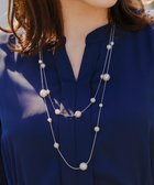 【ティアクラッセ/Tiaclasse】のマルチパールネックレス シルバー|ID: prp329100004847029 ipo3291000000035589813