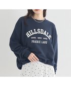 【アースミュージックアンドエコロジー/earth music&ecology】の【裏毛】アソートロゴウラケドロストプルオーバー Navy|ID: prp329100004847032 ipo3291000000035589837