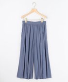 【組曲/KUMIKYOKU】の【先行予約】ギャザーライトデシン パンツ ダルブルー系|ID: prp329100004847040 ipo3291000000035568570