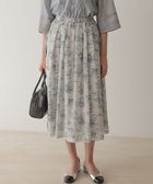 【組曲/KUMIKYOKU】の【先行予約】パリトワルドジュイ スカート 人気、トレンドファッション・服の通販 founy(ファニー) ファッション Fashion レディースファッション Fashion for Women スカート Skirts 春 Spring ギャザー Gathered, Ruffled シンプル Simple, Minimal セットアップ Set-Up, Coordinated Outfit フレア Flare, Flared プリント Print, Printed Pattern リラックス Relax, Relaxed Fit S/S・春夏 SS, Spring/Summer, Warm Season おすすめ Recommended / Our Picks 夏 Summer エレガント 上品 Elegant thumbnail ホワイト系5|ID: prp329100004847041 ipo3291000000035589887