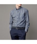 【ジョセフ アブード/JOSEPH ABBOUD / MEN】の【オーガニックコットン・柔らかな肌触り】カラーストライプ シャツ ネイビー系1|ID: prp329100004847184 ipo3291000000035825016