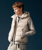 【ジョセフ アブード マウンテン/JOSEPH ABBOUD MOUNTAIN】の【サステナブル/軽量/8ポケット/JAPANファブリック】ライトナイロンワッシャー アウトドアダウンベスト アイボリー系|ID: prp329100004847187 ipo3291000000035660855