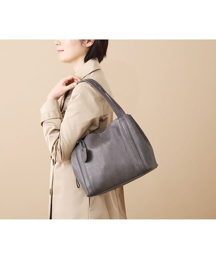 【ゲンテン/genten】のゴートベーシック ミドルトート インテリア・キッズ・メンズ・レディースファッション・服の通販 founy(ファニー) https://founy.com/ ファッション Fashion レディースファッション Fashion for Women バッグ Bags ウォッシュ Washed Finish ヴィンテージ Vintage Style タオル Towel, Bath Towel ポケット Pocket, Pocket Detail |ID: prp329100004847261 ipo3291000000035404195