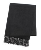 【ムーンバット/MOONBAT】の【洗えるカシミヤ/大人百花1月号掲載】FURLA カシミヤ100%超大判無地 ストールマフラー/幅70cm ブラック|ID: prp329100004847271 ipo3291000000035928283