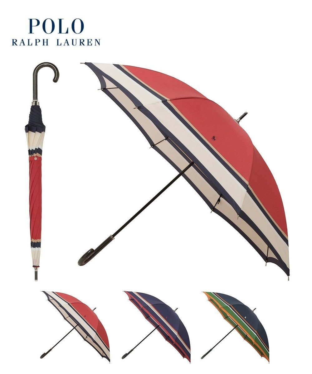 【ムーンバット/MOONBAT】の【日本製/ジャンプ傘】POLO RALPH LAUREN(ポロ ラルフローレン) 長傘 マルチボーダー 人気、トレンドファッション・服の通販 founy(ファニー) 　ファッション　Fashion　レディースファッション　Fashion for Women　レイングッズ・傘・晴雨兼用傘　Umbrellas & Rain Gear　アイビー　Ivy Pattern　傘　Umbrella, Parasol　ショート　Short, Short Length　ニューヨーク　New York, NYC Style　ハンド　Hand, Handmade　ボーダー　Border, Stripe　ワイド　Wide, Wide Fit　日本製　Made In Japan　ギフト プレゼント　Gift / Present　 other-1|ID: prp329100004847287 ipo3291000000035521402