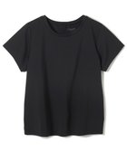 【チャコット/Chacott】のChacott BALANCE EasyCare+ Tシャツ 人気、トレンドファッション・服の通販 founy(ファニー) ファッション Fashion レディースファッション Fashion for Women トップス・カットソー Cut & Sew Tops シャツ・ブラウス・オフィスカジュアル Elegant Blouses & Button-Ups ロングTシャツ・Tシャツ Longline T-Shirts & Tees コンパクト Compact, Small Size 吸水 Absorbent, Quick-Dry ストレッチ Stretch, Stretchy Fabric パウダー Powder, Soft Tone thumbnail ブラック|ID: prp329100004847291 ipo3291000000035521413