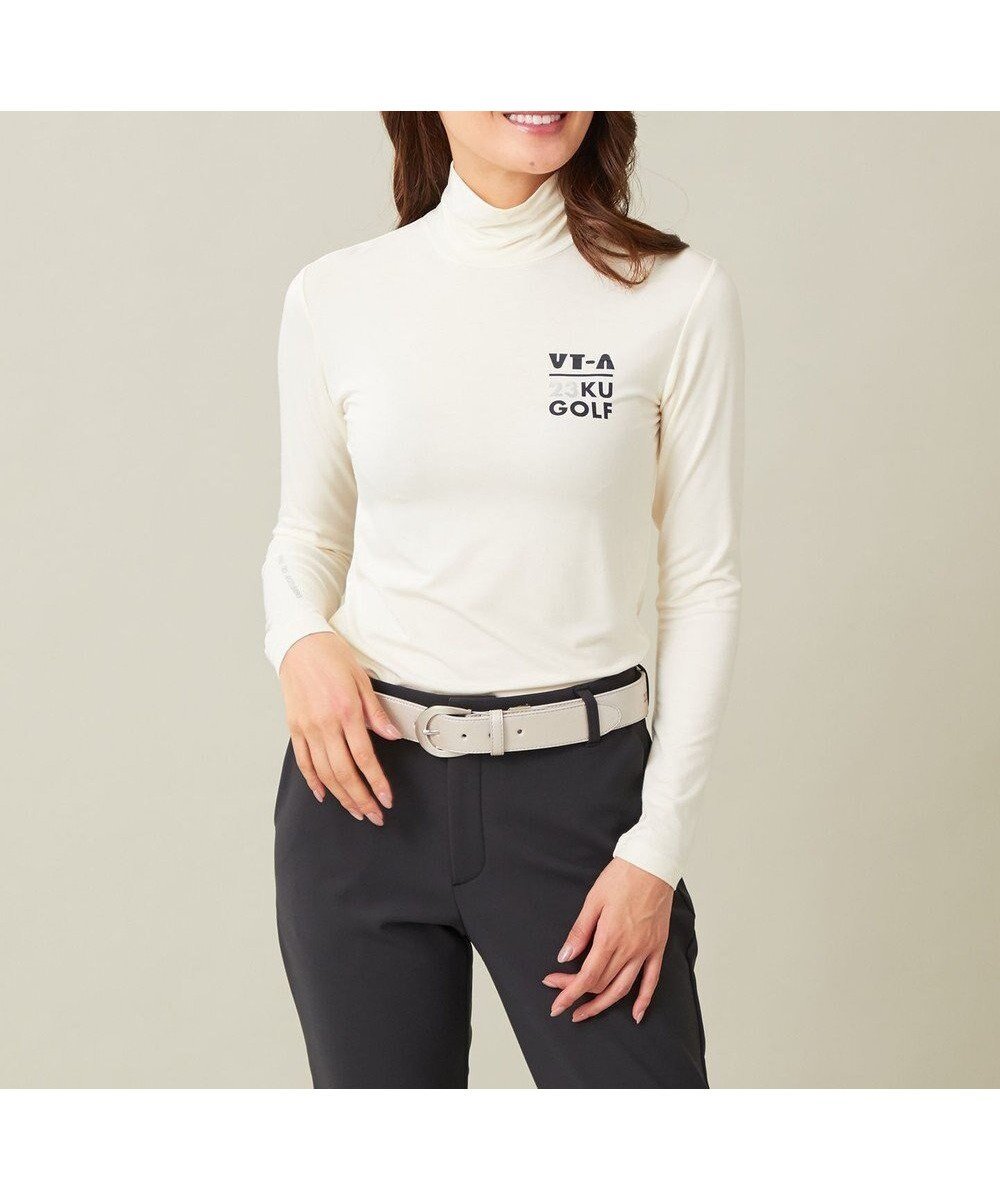 【23区 ゴルフ/NIJYUSANKU GOLF】の定番あたたかインナー【WOMEN】エニワイズ無地 カットソー インテリア・キッズ・メンズ・レディースファッション・服の通販 founy(ファニー) ファッション Fashion レディースファッション Fashion for Women トップス・カットソー Cut & Sew Tops シャツ・ブラウス・オフィスカジュアル Elegant Blouses & Button-Ups ロングTシャツ・Tシャツ Longline T-Shirts & Tees カットソー・ベーシックTシャツ Cut-and-Sewn Tops / Stretch Tees & Basics ゴルフ Golf インナー Innerwear カットソー Cut and Sewn Top 定番 Standard, Basic Item 無地 Plain, Solid Color A/W・秋冬 Autumn/Winter ホワイト系|ID: prp329100004847296 ipo3291000000036031926