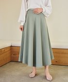 【ハッシュニュアンス/#Newans】の【シワになりにくい】サーキュラースカート スモークグリーン|ID: prp329100004847316 ipo3291000000036279551