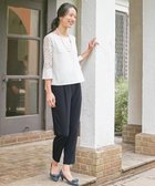 【エニー/ANY】の【洗える】七分袖ブラウス×パンツ セットアップ アイボリー系9|ID: prp329100004847333 ipo3291000000035791513