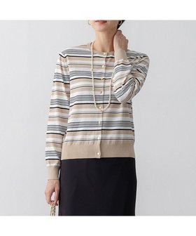 【23区/NIJYUSANKU】 【洗える】プレミアムビオコットン マルチボーダー カーディガン人気、トレンドファッション・服の通販 founy(ファニー) ファッション Fashion レディースファッション Fashion for Women トップス・カットソー Cut & Sew Tops カーディガン・羽織り Layered Style Cardigans イエロー Yellow イタリア Italy エレガント 上品 Elegant オーガニック Organic Cotton 春 Spring 洗える Machine Washable カーディガン Cardigan, Knitwear ベーシック Basic, Essential ボーダー Border, Stripe 半袖 Short Sleeve, Half Sleeve S/S・春夏 SS, Spring/Summer, Warm Season 夏 Summer 2025年 2025 2025春夏・S/S Spring/Summer 2025 SS25 |ID:prp329100004847335