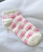 【ウィゴー/WEGO】のアニマル総柄ショートソックス 柄20|ID: prp329100004847346 ipo3291000000035405480