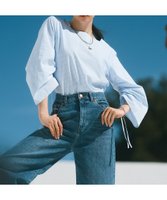 【23区/NIJYUSANKU】の【Oggi4月号掲載/洗える】CANCLINI デザインスリーブ ブラウス 人気、トレンドファッション・服の通販 founy(ファニー) 雑誌掲載アイテム Magazine Picks & Fashion Features ファッション雑誌 Fashion Magazines オッジ Oggi ファッション Fashion レディースファッション Fashion for Women トップス・カットソー Cut & Sew Tops シャツ・ブラウス・オフィスカジュアル Elegant Blouses & Button-Ups イタリア Italy 春 Spring 洗える Machine Washable クラシック Classic, Timeless Style クロップド Cropped, Short Length コレクション Collection, Seasonal Line 4月号 April Issue シャーリング Shirring, Ruched スキッパー Skipper, Open Collar ストライプ Stripe, Striped Pattern スリーブ Sleeve, Long Sleeve / Short Sleeve 雑誌 Magazine, Fashion Magazine ダブル Double, Double-Breasted デニム Denim, Jeans Material 定番 Standard, Basic Item 人気 Popular, Best Seller フレア Flare, Flared ベーシック Basic, Essential ミラノ Milano Style, Italian-Inspired 無地 Plain, Solid Color ラベンダー Lavender S/S・春夏 SS, Spring/Summer, Warm Season おすすめ Recommended / Our Picks |ID:prp329100004847362