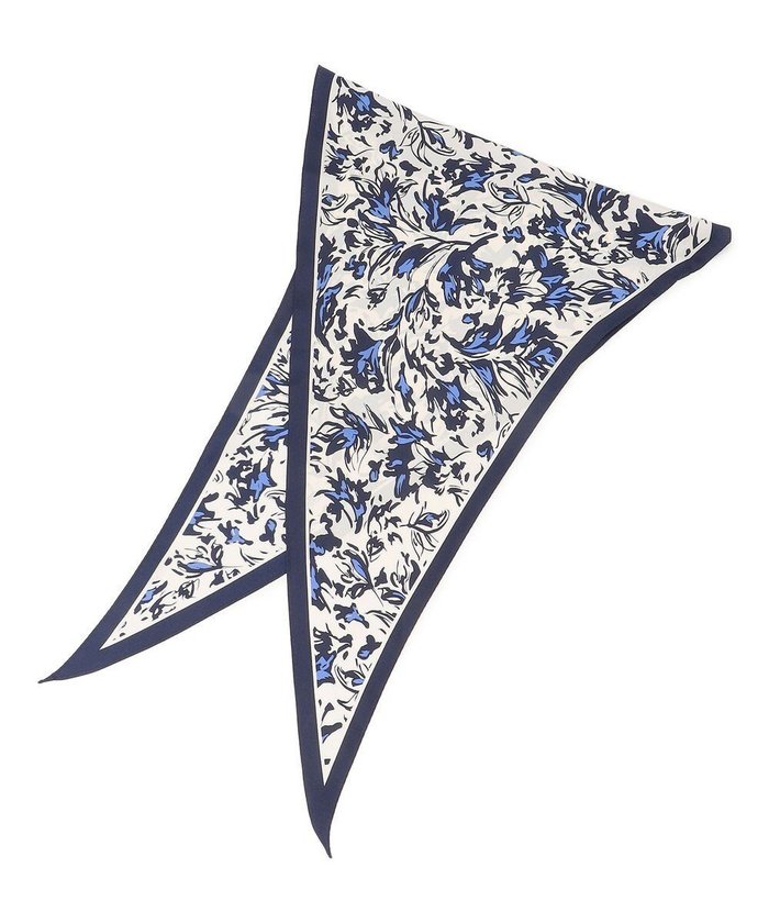 【23区/NIJYUSANKU】のニュアンスフラワー プリント シルク スカーフ インテリア・キッズ・メンズ・レディースファッション・服の通販 founy(ファニー) https://founy.com/ ファッション Fashion レディースファッション Fashion for Women 2025年 2025 2025春夏・S/S Spring/Summer 2025 SS25 アクセサリー Fashion Accessories イエロー Yellow シルク Silk, 100% Silk スカーフ Scarf, Neckwear バンダナ Bandana, Head Scarf フラワー Flower, Floral プリント Print, Printed Pattern エレガント 上品 Elegant |ID: prp329100004847380 ipo3291000000036177584