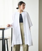 【ハッシュニュアンス/#Newans】のAラインロングチュニック 人気、トレンドファッション・服の通販 founy(ファニー) ファッション Fashion レディースファッション Fashion for Women トップス・カットソー Cut & Sew Tops シャツ・ブラウス・オフィスカジュアル Elegant Blouses & Button-Ups コンパクト Compact, Small Size スリーブ Sleeve, Long Sleeve / Short Sleeve チュニック Tunic, Long Top 夏 Summer 春 Spring S/S・春夏 SS, Spring/Summer, Warm Season 洗える Machine Washable thumbnail ホワイト|ID: prp329100004847387 ipo3291000000035405950