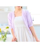 【フェルゥ/Feroux】のハーフスリーブ カーディガン 人気、トレンドファッション・服の通販 founy(ファニー) ファッション Fashion レディースファッション Fashion for Women トップス・カットソー Cut & Sew Tops カーディガン・羽織り Layered Style Cardigans おすすめ Recommended / Our Picks カーディガン Cardigan, Knitwear コンパクト Compact, Small Size シンプル Simple, Minimal スリーブ Sleeve, Long Sleeve / Short Sleeve ハーフ Half, Half-Length 今季 This Season, Current Season 夏 Summer 定番 Standard, Basic Item 春 Spring S/S・春夏 SS, Spring/Summer, Warm Season thumbnail ライラック系|ID: prp329100004847388 ipo3291000000036116210