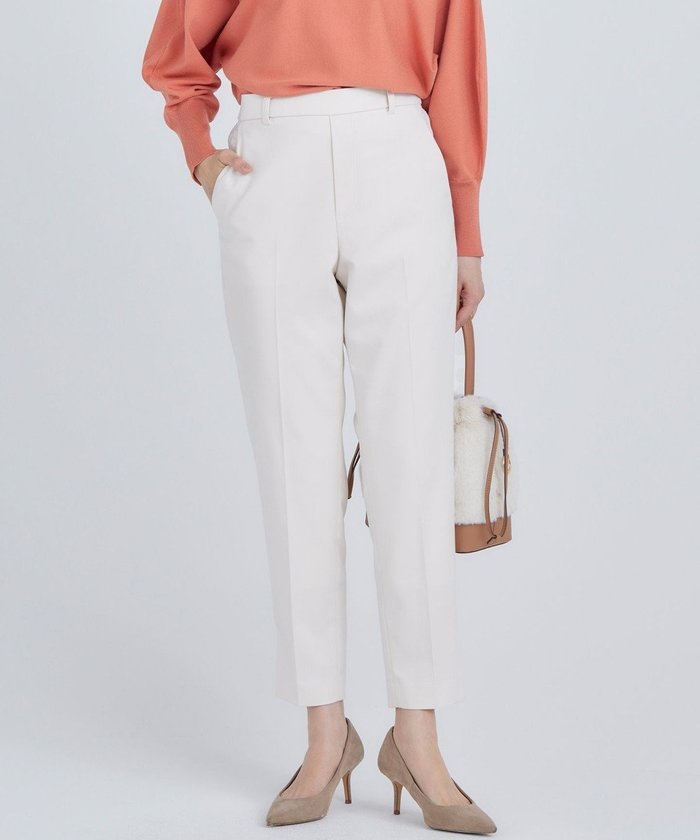 【組曲/KUMIKYOKU】の【WEB限定カラーあり】ウールライクストレッチ イージーパンツ インテリア・キッズ・メンズ・レディースファッション・服の通販 founy(ファニー) https://founy.com/ ファッション Fashion レディースファッション Fashion for Women パンツ Pants & Trousers インナー Innerwear コンパクト Compact, Small Size ストレッチ Stretch, Stretchy Fabric センター Center, Center Line テーパード Tapered, Tapered Pants フラット Flat, Flat Shoes フレア Flare, Flared フロント Front, Front Design ベーシック Basic, Essential ヨーク Yoke, Yoke Design A/W・秋冬 Autumn/Winter エレガント 上品 Elegant |ID: prp329100004847394 ipo3291000000035625951