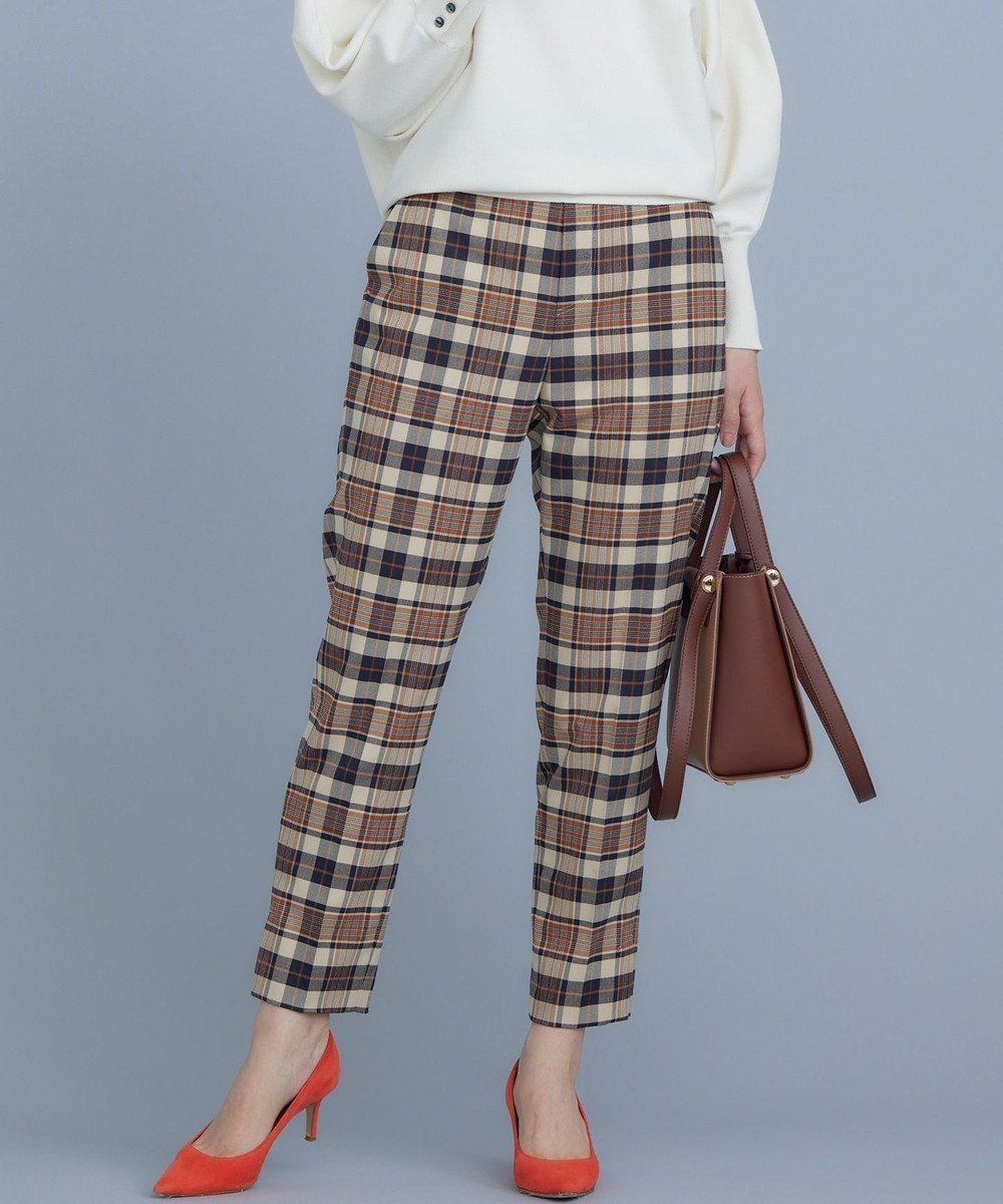 【組曲/KUMIKYOKU】の【WEB限定カラーあり】ウールライクストレッチ イージーパンツ インテリア・キッズ・メンズ・レディースファッション・服の通販 founy(ファニー) 　ファッション　Fashion　レディースファッション　Fashion for Women　パンツ　Pants & Trousers　インナー　Innerwear　コンパクト　Compact, Small Size　ストレッチ　Stretch, Stretchy Fabric　センター　Center, Center Line　テーパード　Tapered, Tapered Pants　フラット　Flat, Flat Shoes　フレア　Flare, Flared　フロント　Front, Front Design　ベーシック　Basic, Essential　ヨーク　Yoke, Yoke Design　A/W・秋冬　Autumn/Winter　エレガント 上品　Elegant　ベージュ系3|ID: prp329100004847394 ipo3291000000035625959