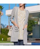 【ティアクラッセ/Tiaclasse】の【洗える新色追加・洗える】サマーニットフードロングカーディガン グレー|ID: prp329100004847407 ipo3291000000035961113