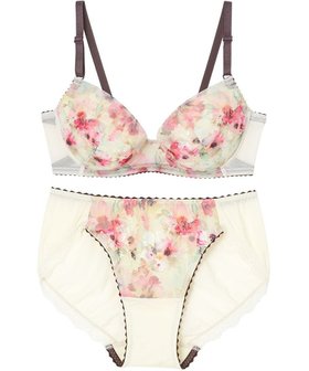 【ウィング/Wing】のWEB限定 ブラ&ショーツセット 3/4カップブラ ウイング/ワコール CB3710 人気、トレンドファッション・服の通販 founy(ファニー) ファッション Fashion レディースファッション Fashion for Women アンダー Underwear Essentials ショーツ Shorts, Short Pants プリント Print, Printed Pattern レース Lace, Lace Fabric |ID:prp329100004847475