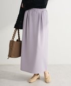 【グリーンパークス/Green Parks】の楽ちんリップルIラインスカート Purple|ID: prp329100004847548 ipo3291000000035574286