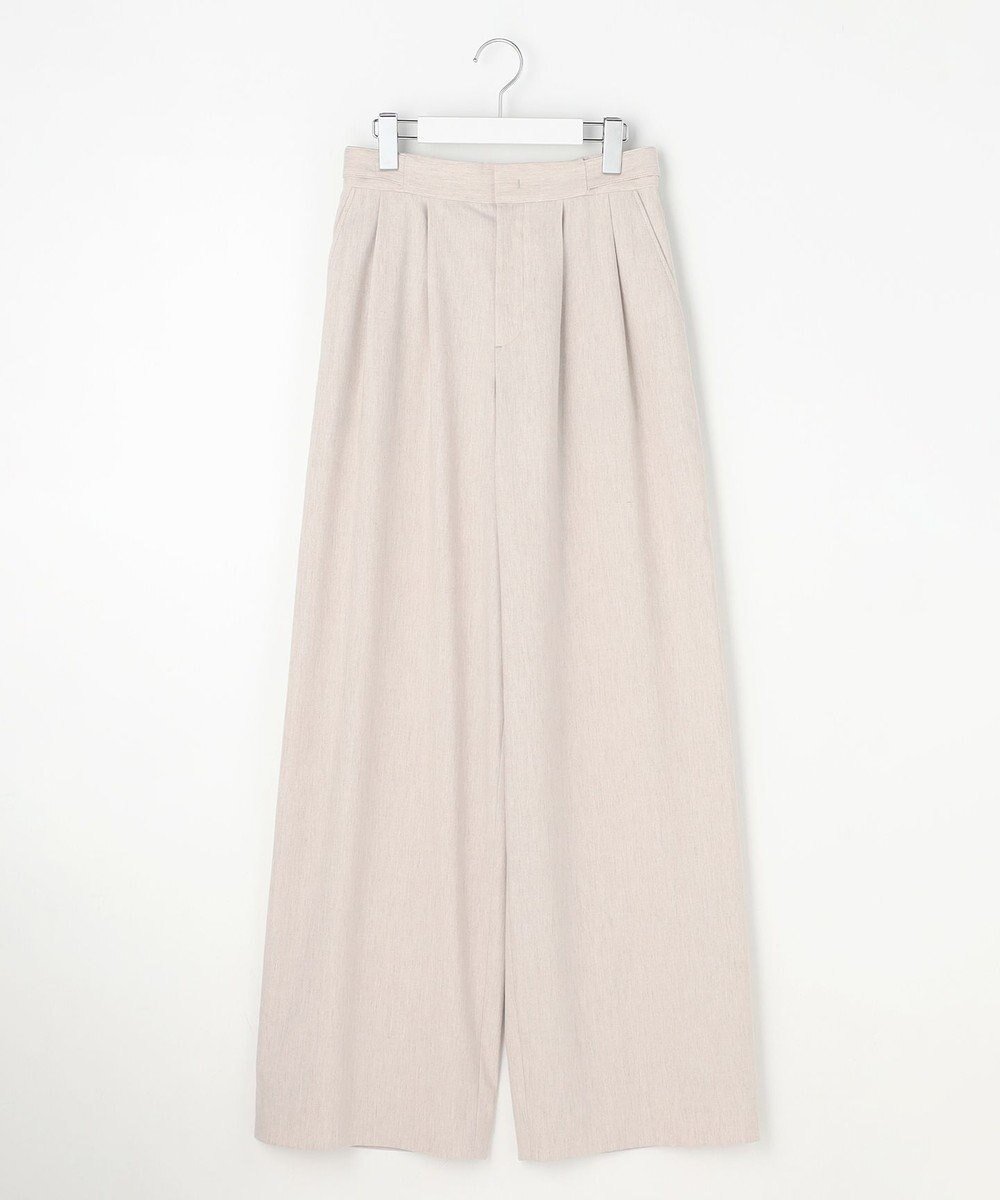 【自由区/JIYU-KU】の【セットアップ対応】リネンストレッチワイド パンツ インテリア・キッズ・メンズ・レディースファッション・服の通販 founy(ファニー) ファッション Fashion レディースファッション Fashion for Women セットアップ Matching Sets レディースパンツ・ボトムス Pants & Trousers / Bottoms 春 Spring 吸水 Absorbent, Quick-Dry シンプル Simple, Minimal ジャケット Jacket, Outerwear ストレッチ Stretch, Stretchy Fabric ストレート Straight, Straight Cut セットアップ Set-Up, Coordinated Outfit リネン Linen, Linen Fabric ワイド Wide, Wide Fit S/S・春夏 SS, Spring/Summer, Warm Season おすすめ Recommended / Our Picks 夏 Summer エレガント 上品 Elegant フラックス|ID: prp329100004847554 ipo3291000000035407936