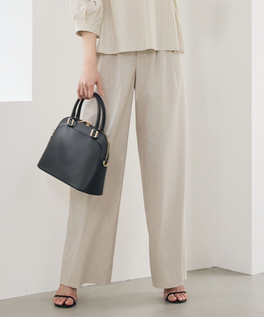 【自由区/JIYU-KU】の【セットアップ対応】リネンストレッチワイド パンツ インテリア・キッズ・メンズ・レディースファッション・服の通販 founy(ファニー) ファッション Fashion レディースファッション Fashion for Women セットアップ Matching Sets レディースパンツ・ボトムス Pants & Trousers / Bottoms 春 Spring 吸水 Absorbent, Quick-Dry シンプル Simple, Minimal ジャケット Jacket, Outerwear ストレッチ Stretch, Stretchy Fabric ストレート Straight, Straight Cut セットアップ Set-Up, Coordinated Outfit リネン Linen, Linen Fabric ワイド Wide, Wide Fit S/S・春夏 SS, Spring/Summer, Warm Season おすすめ Recommended / Our Picks 夏 Summer エレガント 上品 Elegant フラックス|ID: prp329100004847554 ipo3291000000035875608