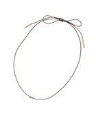 【グリーンパークス/Green Parks】のメタルポイントコードネックレス Brown|ID: prp329100004847555 ipo3291000000035521609