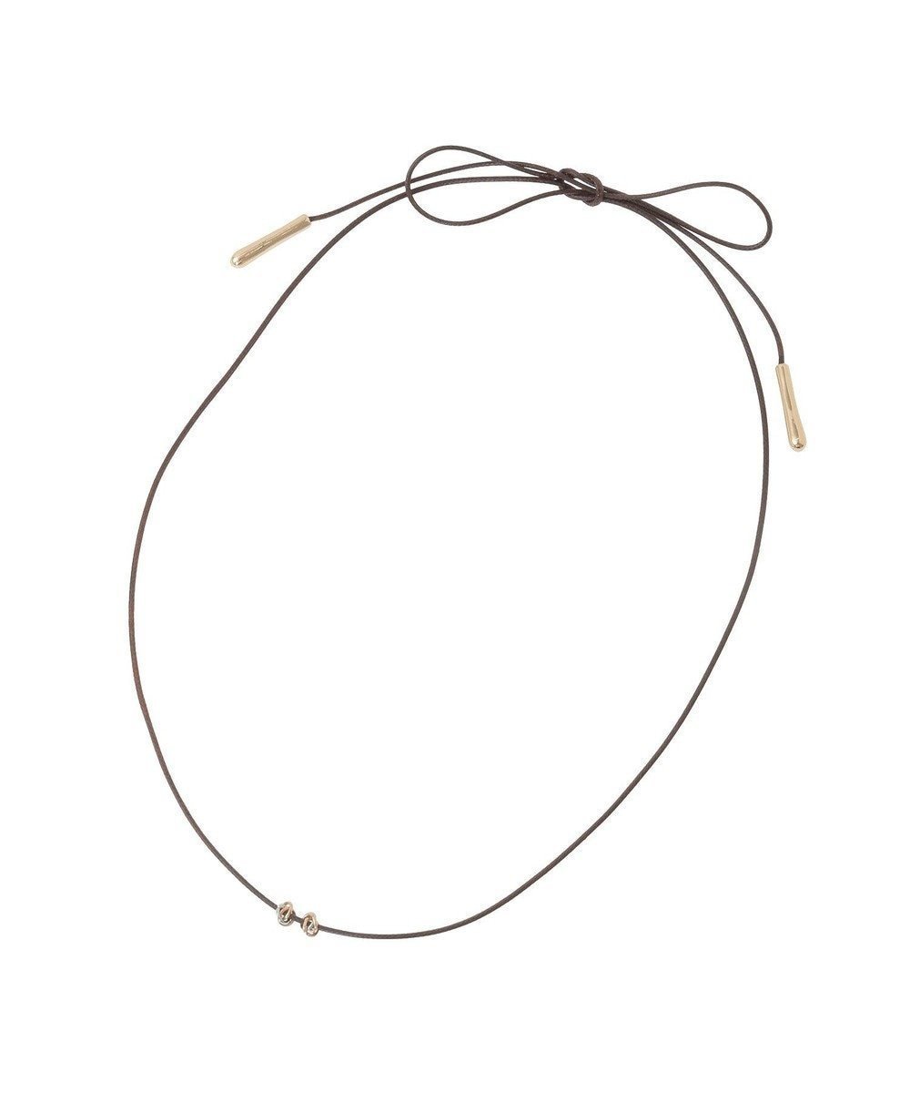 【グリーンパークス/Green Parks】のメタルポイントコードネックレス インテリア・キッズ・メンズ・レディースファッション・服の通販 founy(ファニー) 　ファッション　Fashion　レディースファッション　Fashion for Women　ジュエリー　Jewelry　ネックレス　Necklaces & Pendants　おすすめ　Recommended / Our Picks　アクセサリー　Fashion Accessories　ギフト プレゼント　Gift / Present　スタイリッシュ　Stylish, Fashionable　ネックレス　Necklace, Pendant Necklace　メタル　Metal, Metal Parts　モチーフ　Motif, Design Theme　Brown|ID: prp329100004847555 ipo3291000000035521609