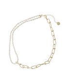 【グリーンパークス/Green Parks】のデザインチェーンアシメネックレス Gold|ID: prp329100004847556 ipo3291000000035521612