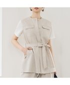 【自由区/JIYU-KU】の【セットアップ対応】リネンストレッチ ジレ フラックス|ID: prp329100004847560 ipo3291000000035875618