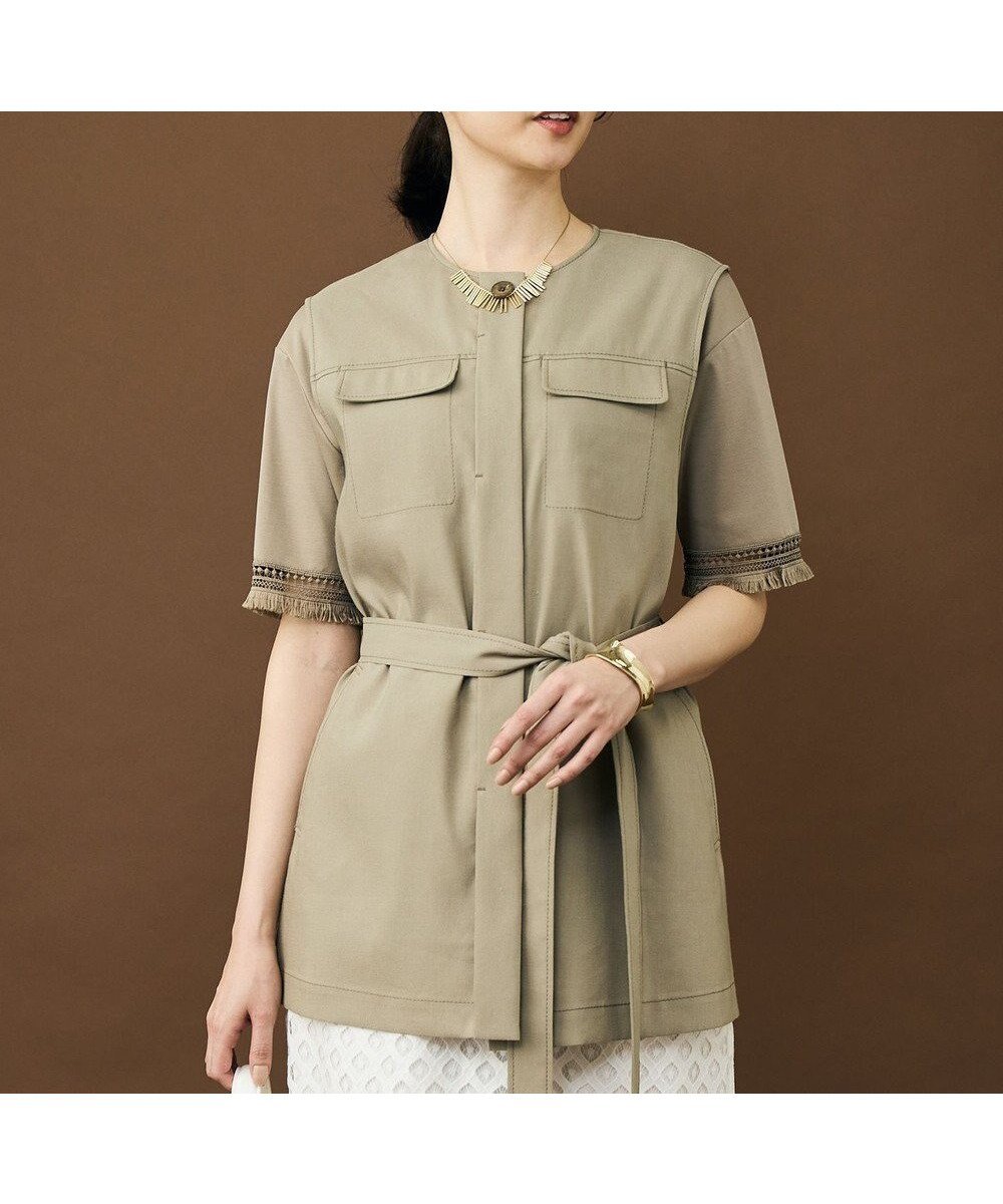 【自由区/JIYU-KU】の【セットアップ対応】リネンストレッチ ジレ インテリア・キッズ・メンズ・レディースファッション・服の通販 founy(ファニー) ファッション Fashion レディースファッション Fashion for Women アウター Coat / Outerwear Collection トップス・カットソー Cut & Sew Tops ベスト&ジレ / 重ね着スタイル Vests & Gilets セットアップ Matching Sets レディーストップス・ブラウス Tops & Blouses / Assorted Women's Tops 春 Spring 吸水 Absorbent, Quick-Dry シンプル Simple, Minimal ジャケット Jacket, Outerwear ストレッチ Stretch, Stretchy Fabric セットアップ Set-Up, Coordinated Outfit ベスト Vest, Waistcoat ポケット Pocket, Pocket Detail ミドル Middle Length, Mid Height リネン Linen, Linen Fabric S/S・春夏 SS, Spring/Summer, Warm Season おすすめ Recommended / Our Picks 夏 Summer カーキ|ID: prp329100004847560 ipo3291000000035875620