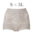 【ブラデリス ニューヨーク/BRADELIS New York】の【BRADELIS NewYork peace】綿混フィットレースショーツ25 深め 補正下着 ヒップアップ 美尻 グレージュ|ID: prp329100004847570 ipo3291000000035408121