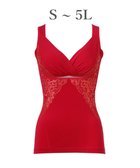 【ブラデリス ニューヨーク/BRADELIS New York】の【BRADELIS NewYork peace】綿混キャッチャーカップレースブラキャミ25 ノンワイヤー 補正下着 補整 カップ付き ブラトップ ボディシェイパー ルージュ|ID: prp329100004847571 ipo3291000000035408160